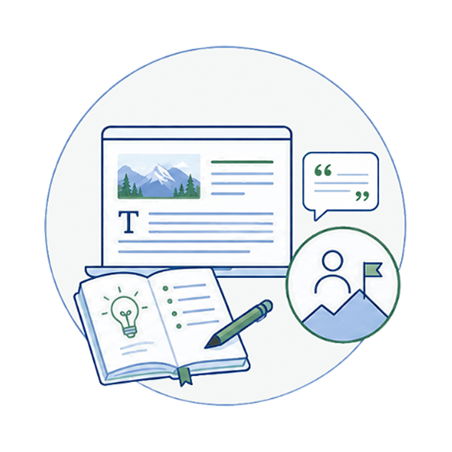thought leadership content icon